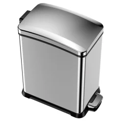EKO New Rejoice Tretmülleimer Edelstahl 15 Liter