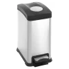 EKO Rejoice Tretmülleimer Edelstahl 12 Liter