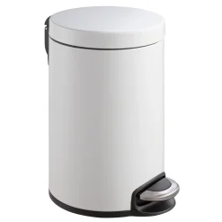 EKO Serene mit Inneneimer aus Metall Treteimer 12 Liter Klappdeckel mit Pedal