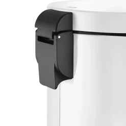 EKO Serene mit Inneneimer aus Metall Treteimer 20 Liter Klappdeckel mit Pedal