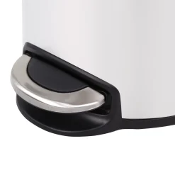 EKO Serene mit Inneneimer aus Metall Treteimer 20 Liter Klappdeckel mit Pedal