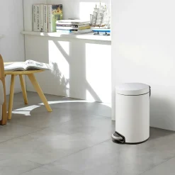 EKO Serene Treteimer 12 Liter Klappdeckel mit Pedal