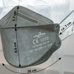 FFP2 Atemschutzmaske 3D, CE-Nummer: CE-0370