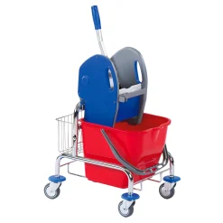 Floorstar SOLID EFA 20 K Einfachfahrwagen 17 Liter mit Korb