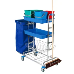 Floorstar SOLID PW 3 Putzwagen für 1 x 120 l Abfallsack