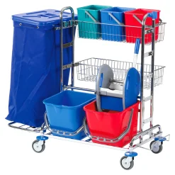 Floorstar SOLID RW 2 Reinigungswagen für 1 x 120 l Abfallsack