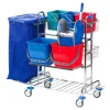 Floorstar SOLID RW 2T 2-70 Reinigungswagen für 2 x 70 l Abfallsäcke