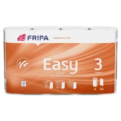 Fripa EASY Haushaltstücher Küchenrollen Zellstoff 3-lagig hochweiß