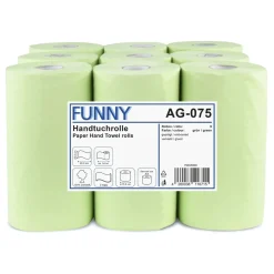 FUNNY Handtuchrolle 2-lagig, grün, 54 Meter