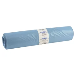 FUNNY LDPE-Regenerat Müllsäcke 120 Liter, blau, 35 my (Typ 60 extra)