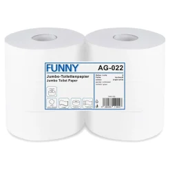 FUNNY Midi-Jumbo-Toilettenpapier 2-lagig, hochweiß, 1084 Blatt