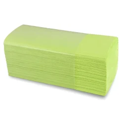 FUNNY Papierhandtuch V-Falz, 24x21 cm, 2-lagig, grün