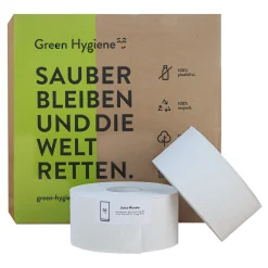 Green Hygiene JUTTA-RENATE Toilettenpapier Mini Jumbo Großrolle 2-lagig, 818 Blatt