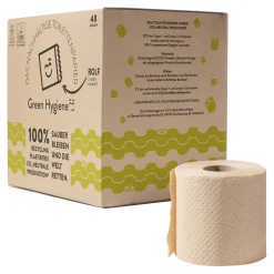 Green Hygiene ROLF Toilettenpapier Kleinrolle 2-lagig, 300 Blatt