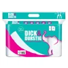 Hakle Dick & Durstig Küchenrollen Zellstoff 2-lagig hochweiß