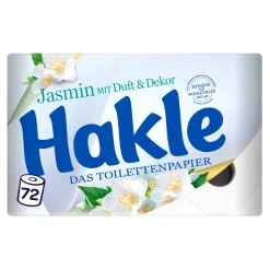 Hakle Jasmin Toilettenpapier Zellstoff, 3-lagig, 150 Blatt