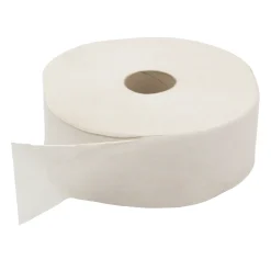 Hostess NATURA 8002 Toilettenpapier Jumbo Großrolle Recycling, weiß, 1-lagig, 525 m