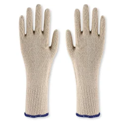 Hygonorm Cuff Long Baumwollhandschuhe natur, VE 600 Stück