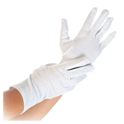 Hygostar Blanc Baumwollhandschuhe weiß, VE 300 Paar