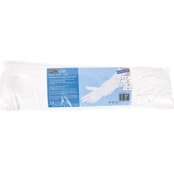 Hygostar Blanc Extra Long Baumwollhandschuhe weiß, VE 300 Paar