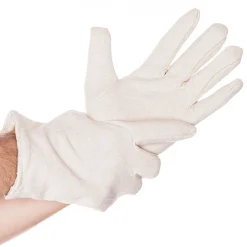 Hygostar Extra Strong Baumwollhandschuhe natur, VE 300 Paar
