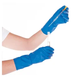 Hygostar High Risk Chemikalienschutzhandschuhe blau, VE 500 Stück