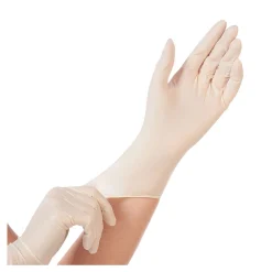 Hygostar Med Grip Latexhandschuhe weiß puderfrei, VE 1000 Stück
