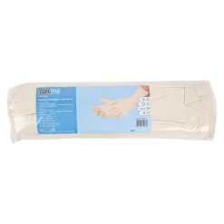 Hygostar Nature Long Baumwollhandschuhe natur, VE 600 Stück