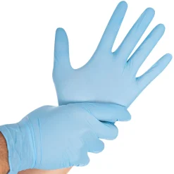 Hygostar Nitril Safe Virus Untersuchungshandschuhe blau puderfrei, VE 1000 Stück