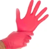 Hygostar Safe Light Nitrilhandschuhe rot puderfrei, VE 1000 Stück