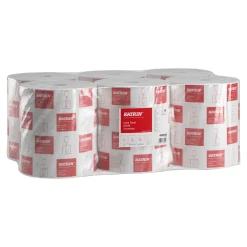Katrin 485049 Centerfeed M Handtuch-Mehrzweckrolle Innenabrollung, perforiert, 1-lagig, 300 Meter