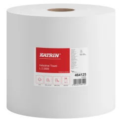 Katrin 464125 L Industrieputztuchrolle 2-lagig, 22 cm breit, 2500 Tücher