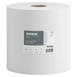 Katrin 481054 XXL Industrieputztuchrolle, 4-lagig, 38 cm breit, 1000 Tücher