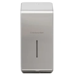 Kimberly-Clark Professional 8972 Einzelblatt-Toilettenpapierspender, Edelstahl