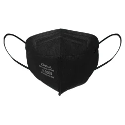 Kingfa FFP2 NR Atemschutzmasken, schwarz, CE-Nummer: 0598