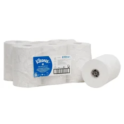 Kleenex Ultra 6781 Slimroll System-Rollenhandtücher 2-lagig, weiß, 100 Meter