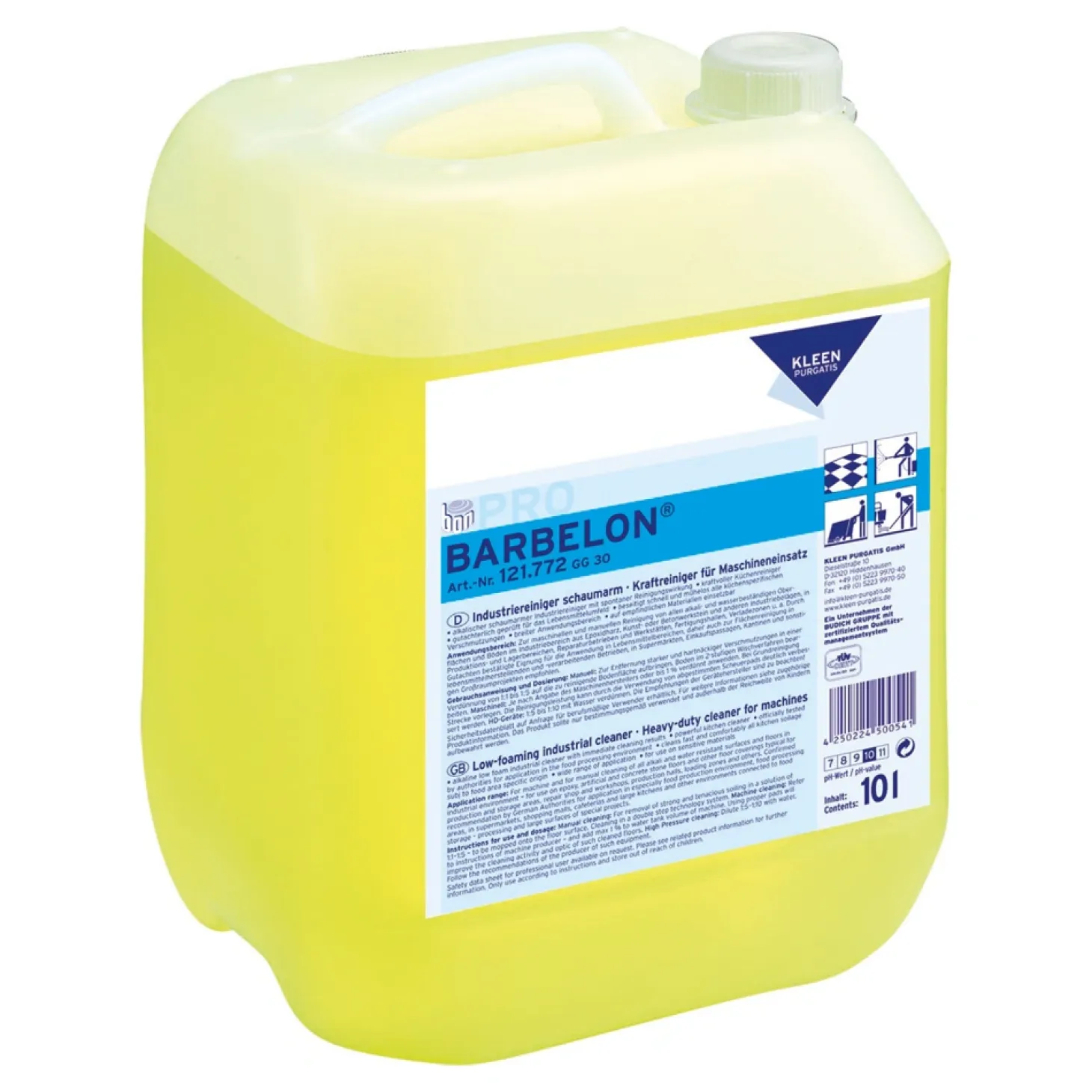 Kleen Purgatis Barbelon Industrie- und Automatenreiniger