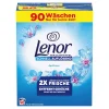 Lenor 2in1 Vollwaschmittel Aprilfrisch Pulver, 90 Wl