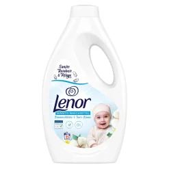 Lenor Sensitive Waschmittel Baumwollblüte & Tiaré-Blume flüssig, 25 Wl