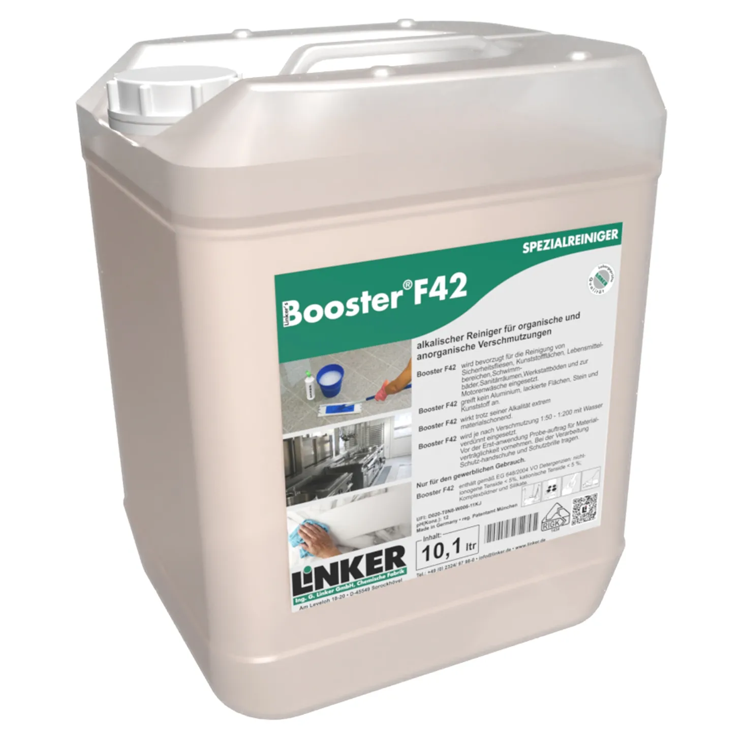 Linker Booster F42 alkalischer Schonreiniger