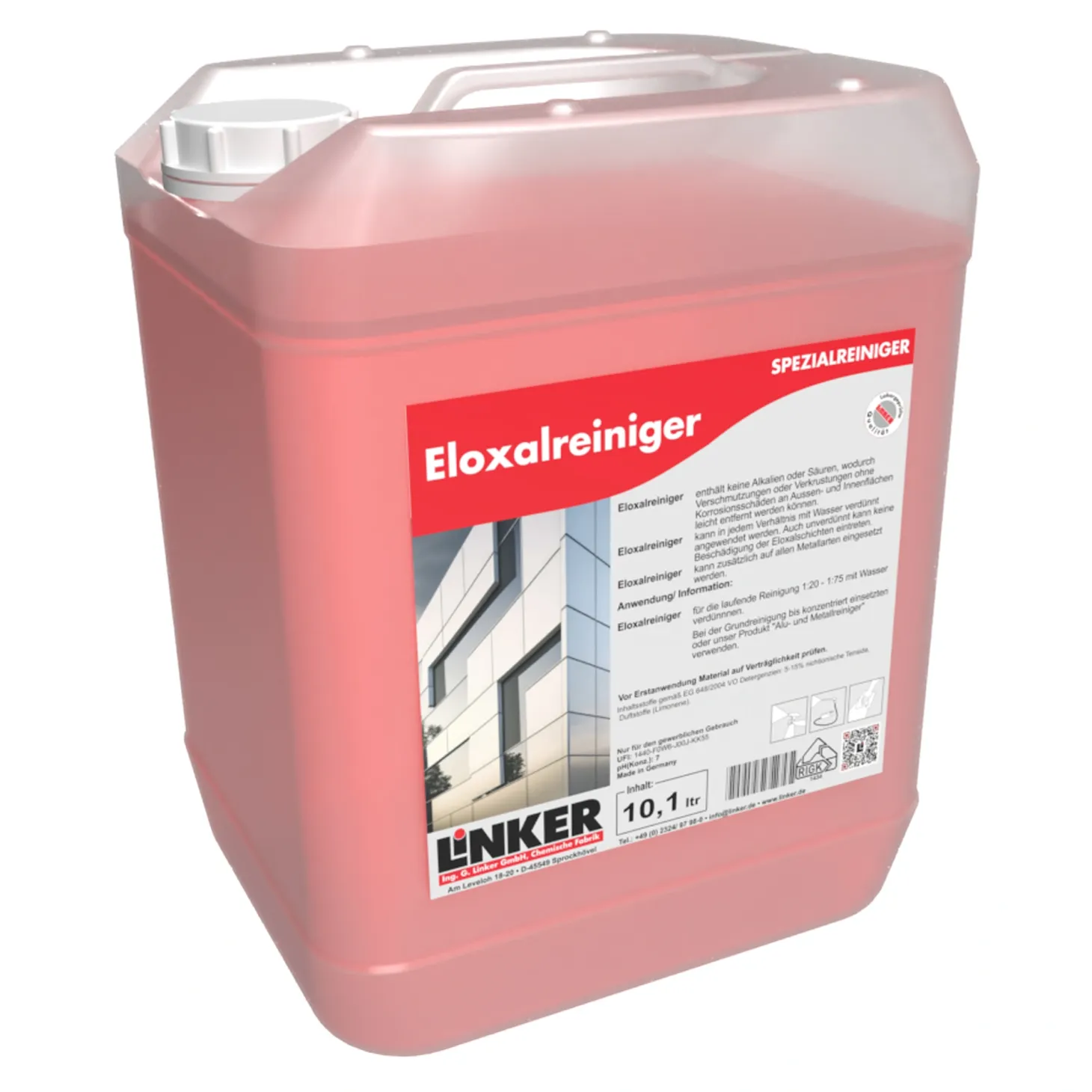 Linker Eloxalreiniger