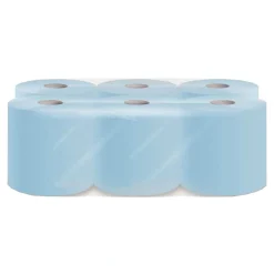 Lucart 1.300 Putztuchrollen Innenabrollung CF blau 1-lagig, 300 Meter