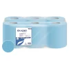 Lucart SkyTech 2.150 Industrielle Mehrzwecktücher Putzrollen Innenabrollung CF blau 2-lagig, 20 cm breit, 429 Tücher
