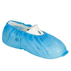 Medi-Inn Überschuhe, blau 41 cm, mit Gummizug, 20 my, CPE, leichte Ausführung, 2000 Stück