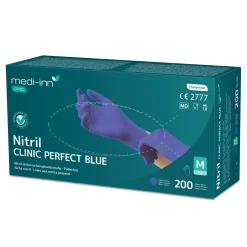 Medi-Inn Einmalhandschuhe Clinic Perfect Blue Nitril puderfrei, VE 2000 Stück