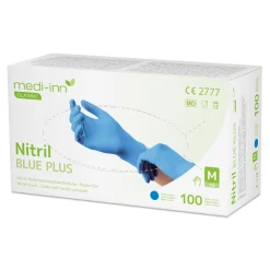 Medi-Inn Einmalhandschuhe Nitril plus blue, puderfrei VE 1000 Stück