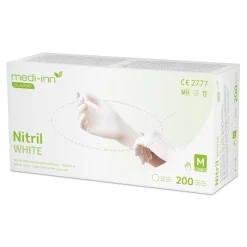 Medi-Inn Einmalhandschuhe Nitril white, puderfrei Big Box VE 2000 Stück