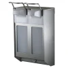 MediQo-line Desinfektion/Seifenspender DUO KH 500 ml Edelstahl MQDV05E