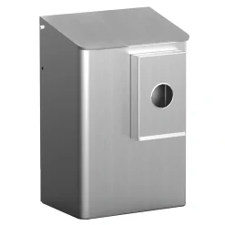 MediQo-line Hygiene-Abfallbehälter 6 Liter und Hygienebeutelhalter MQWB6HBKA