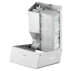 MediQo-line Tampon- und Bindenspender klein Edelstahl MQSTB P
